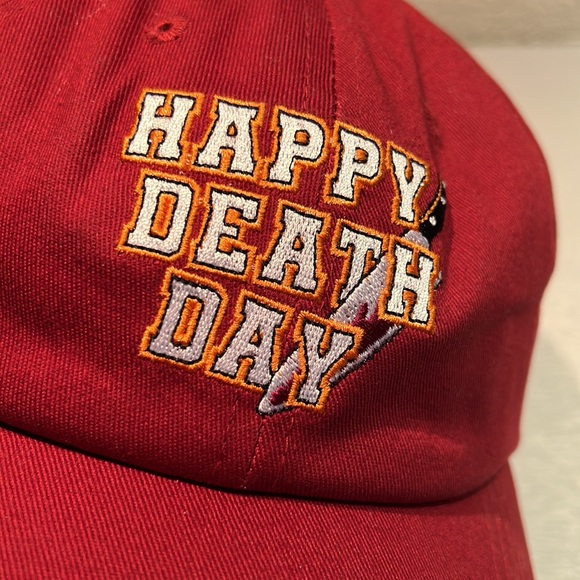 NWT Happy Death Day Bayfield Babies-styled Dad Hat Blumhouse Loot Fright Crate - Picture 4 of 5